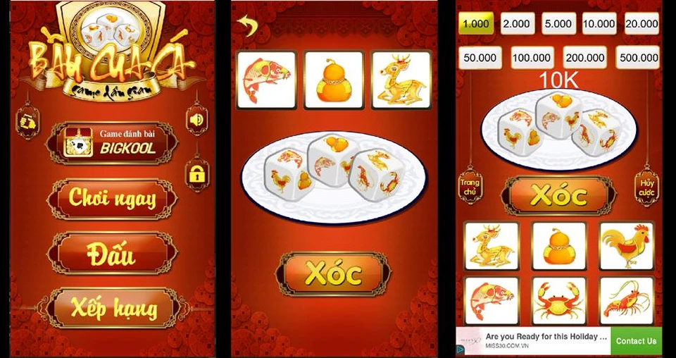 Vì sao bầu cua tôm cá trực tuyến 88GO được yêu thích